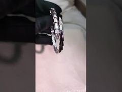 Custom 18k goud sieraden Elegante witte goud personalisatie High End sieraden