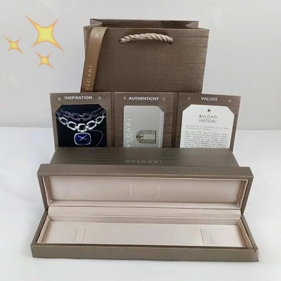 Square Lining Faux Leather Custom Jewelry Box The Perfect Choice for Luxury Products