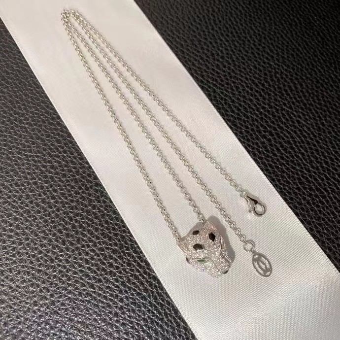 Unisex Birthstone Brand 18k Gold Necklace GH Color VS SI Clarity For Engagement