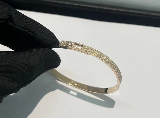 Verjaardagsfeest 18k goud diamant juwelen superclone juwelen VVS diamant