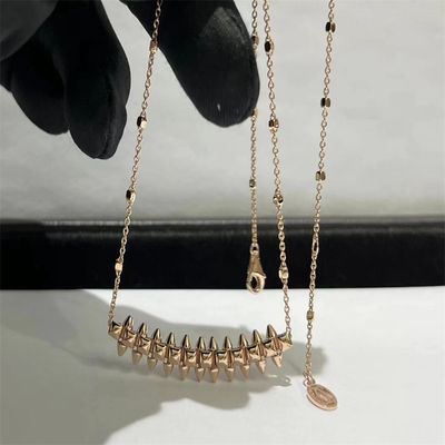 Luxe Clash De Brand ketting malachiet edelstenen Vrouwen Solid Gold Ketting