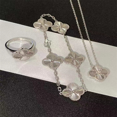 Luxe merk Echt 18k goud Juwelen Custom Brand Juwelen