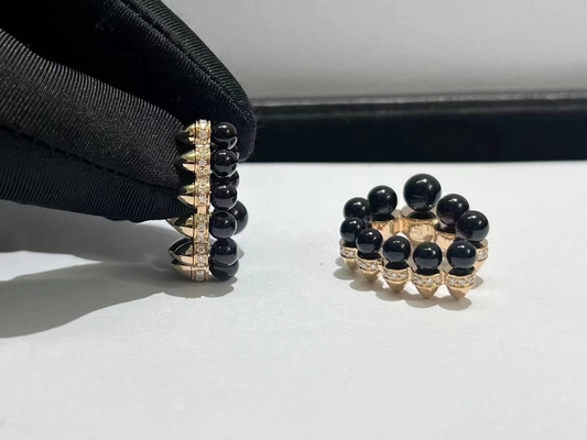 van de de oorringenluxe van de goede kwaliteitsdiamant van de douanejuwelen de oorrings18k juwelen van Brand