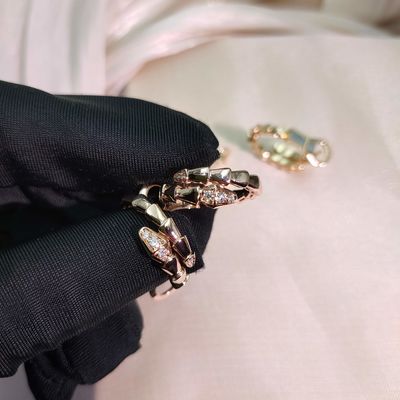 High Jewelry BVL Earrings Diamant Edelsteen met VVS Diamant Duidelijkheid en Middelgrootte