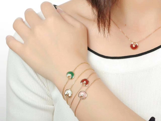 Hk Setting Diamond Meaning One of a Kind Bling 18K Wit Geel Roos Goud Diamant Armband